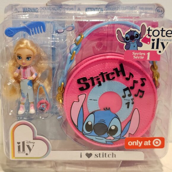 Disney ily 4EVER Tote-ily Teenies Stitch Inspired Doll (Pink) Target Exclusive - Picture 2 of 10